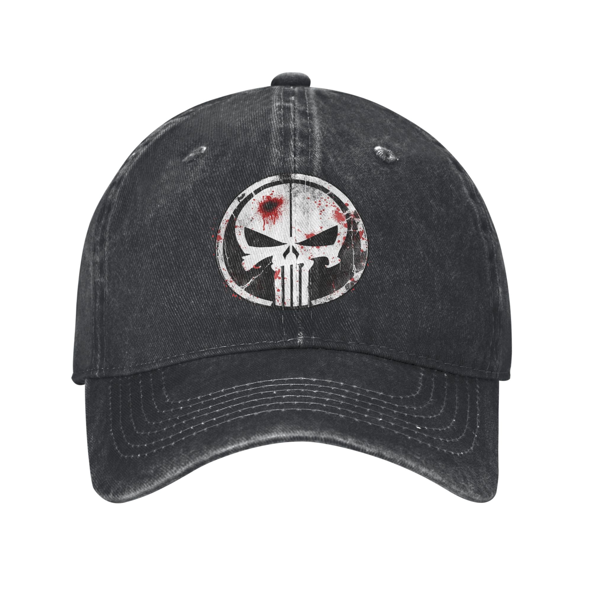Skull Cap Helmet Liner - Bonés Casuais Punisher Blood para Homens