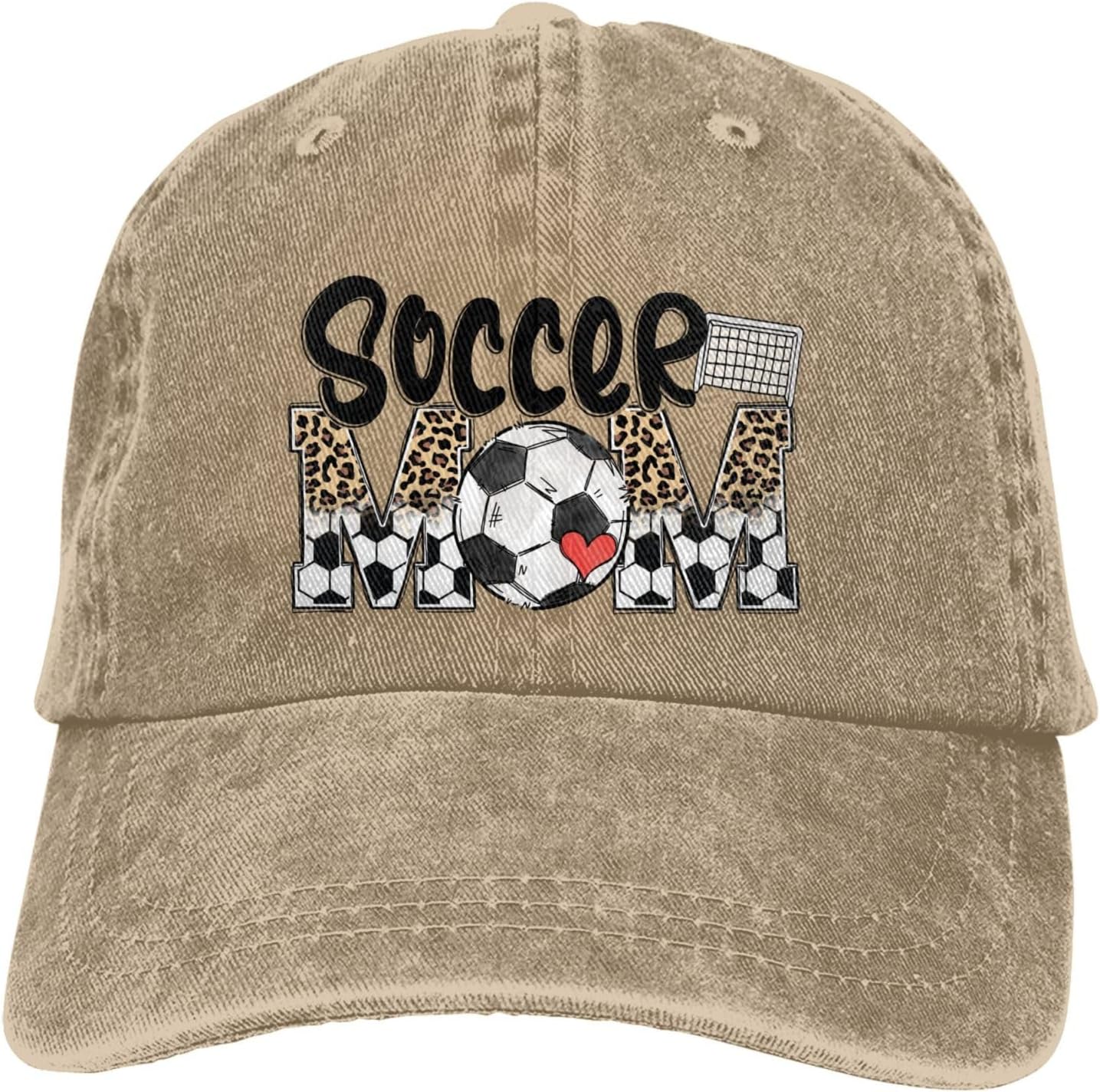 Golf Cap Dad - Boné de Beisebol Softball Leopard Love,