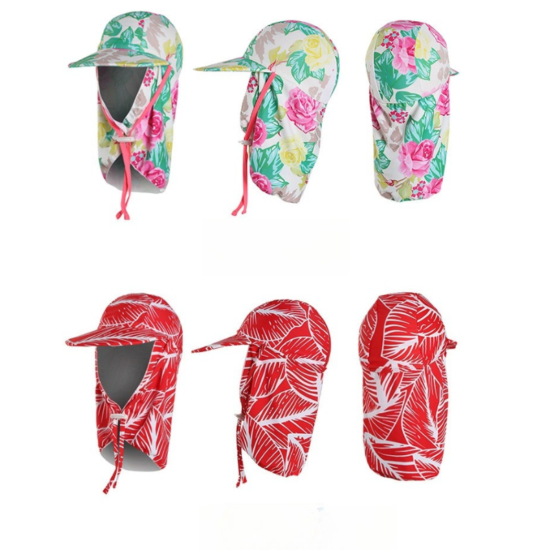 Chapéu de natação infantil com - Sun Hat Wide Brim avaliação e preço