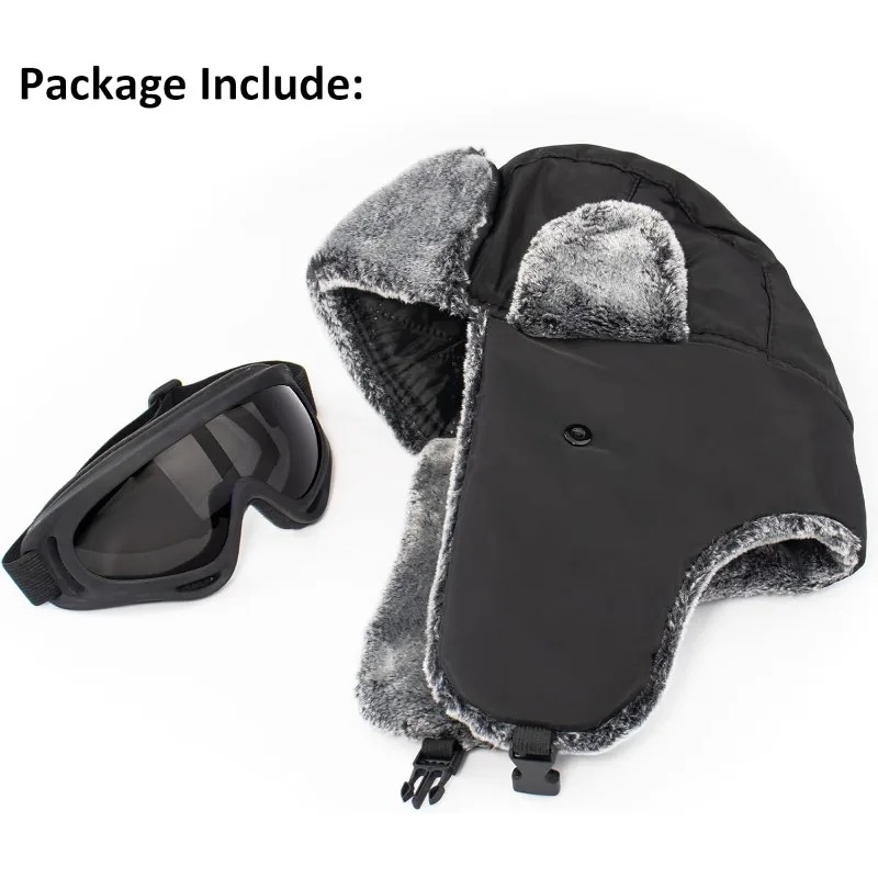 Chapéus ushanka militares do e - Winter Trapper Hat avaliação e preço