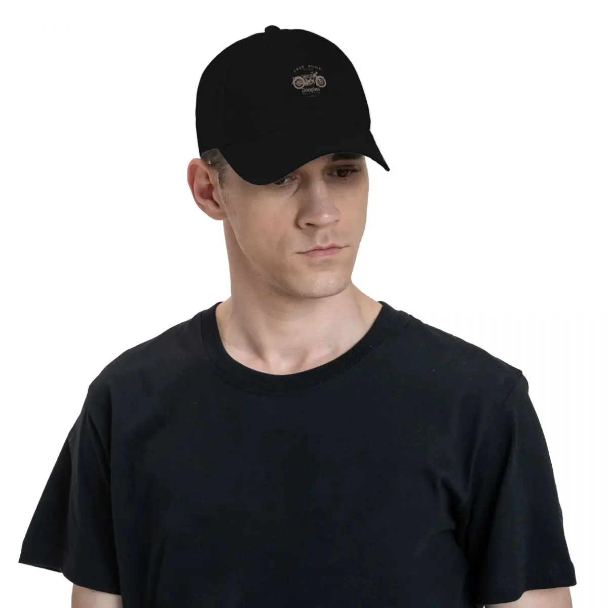 1925 vintage douglas motocicle - Golf Cap Dad avaliação e preço